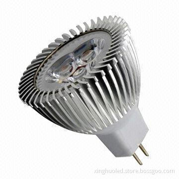 3W MR16 LED Spotlights, 12V DC/AC, Bridgelux LED, High Lumen, 110-120lm/W, High Power Factor